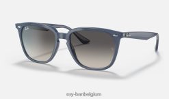 rb4362 gepolijst donkerblauw/grijs XX46DZ1298 Heren Ray-Ban zonnebril