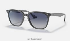 rb4362 gepolijst grijs/blauw XX46DZ1303 Heren Ray-Ban zonnebril