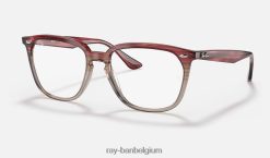 rb4362 optiek gepolijst bordeaux XX46DZ1970 Heren Ray-Ban bril