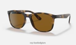 rb4374 gepolijst havana/bruin XX46DZ1438 Heren Ray-Ban zonnebril