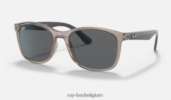 rb4374 gepolijst transparant grijs/grijs XX46DZ1442 Heren Ray-Ban zonnebril