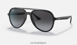 rb4376 gepolijst zwart/grijs XX46DZ183 Heren Ray-Ban zonnebril