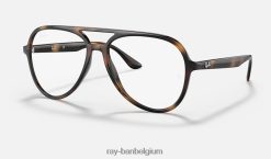 rb4376v-optiek gepolijst havanna XX46DZ1804 Heren Ray-Ban bril
