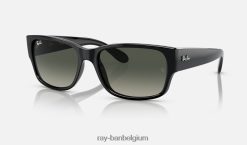 rb4388 gepolijst zwart/grijs XX46DZ367 Heren Ray-Ban zonnebril
