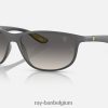rb4394m scuderia ferrari-collectie mat grijs/grijs XX46DZ1507 Heren Ray-Ban zonnebril