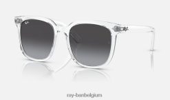 rb4401d gepolijst transparant/grijs XX46DZ538 Heren Ray-Ban zonnebril