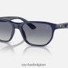 rb4404m scuderia ferrari-collectie gepolijst blauw/grijs/blauw XX46DZ331 Heren Ray-Ban zonnebril