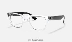 rb4640v-optiek gepolijst transparant XX46DZ2400 Heren Ray-Ban bril