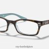rb5150 optiek gepolijste schildpad XX46DZ2623 vrouwen Ray-Ban bril