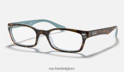 rb5150 optiek gepolijste schildpad XX46DZ2623 vrouwen Ray-Ban bril