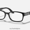 rb5198 optiek gepolijst zwart XX46DZ2476 Heren Ray-Ban bril