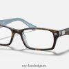 rb5206 optiek gepolijste schildpad XX46DZ2252 Heren Ray-Ban bril