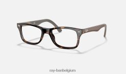 rb5228 optiek gepolijst havanna XX46DZ2557 vrouwen Ray-Ban bril