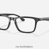 rb5279 optiek gepolijst zwart XX46DZ1735 Heren Ray-Ban bril