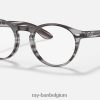 rb5283 optiek gepolijst grijs XX46DZ2005 Heren Ray-Ban bril