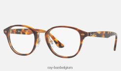 rb5355 optiek gepolijste schildpad XX46DZ2509 Heren Ray-Ban bril