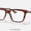 rb5391 optiek gepolijst gestreept havana XX46DZ2454 Heren Ray-Ban bril