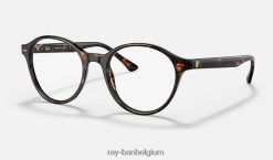 rb5404m scuderia ferrari-collectie gepolijst havanna XX46DZ2020 Heren Ray-Ban zonnebril