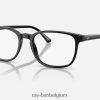 rb5418 optiek gepolijst zwart XX46DZ1699 Heren Ray-Ban bril