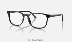 rb5418 optiek gepolijst zwart XX46DZ1699 Heren Ray-Ban bril
