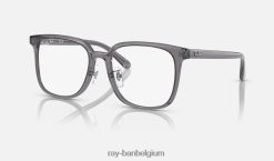 rb5419 optiek gepolijst transparant grijs XX46DZ2531 Heren Ray-Ban bril