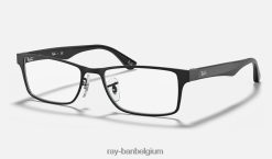 rb6238 optiek gepolijst zwart XX46DZ2248 Heren Ray-Ban bril