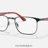 rb6363 optiek gepolijst zwart XX46DZ2320 Heren Ray-Ban bril