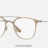 rb6377 optiek gepolijst lichtbruin XX46DZ2503 Heren Ray-Ban bril