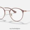 rb6378 optiek gepolijst lichtbruin XX46DZ1659 Heren Ray-Ban bril