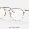 rb6396 optiek gepolijst goud XX46DZ2119 Heren Ray-Ban bril