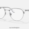 rb6396 optiek gepolijst zilver XX46DZ2120 Heren Ray-Ban bril