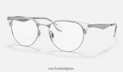 rb6396 optiek gepolijst zilver XX46DZ2120 Heren Ray-Ban bril