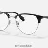 rb6396 optiek gepolijst zilver XX46DZ2121 Heren Ray-Ban bril