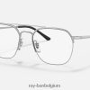 rb6444 optiek gepolijst zilver XX46DZ2358 Heren Ray-Ban bril