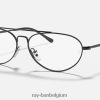 rb6454 optiek gepolijst zwart XX46DZ2402 Heren Ray-Ban bril