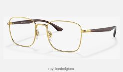 rb6469 optiek gepolijst goud XX46DZ1912 Heren Ray-Ban bril