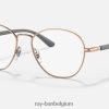 rb6470 optiek gepolijst goud XX46DZ2457 Heren Ray-Ban bril
