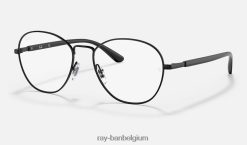 rb6470 optiek gepolijst zwart XX46DZ2458 Heren Ray-Ban bril