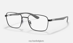 rb6478 optiek gepolijst zwart XX46DZ1840 Heren Ray-Ban bril