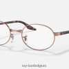 rb6481v-optiek gepolijst koper XX46DZ2073 Heren Ray-Ban bril