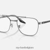 rb6485 optiek gepolijst brons XX46DZ2168 Heren Ray-Ban bril