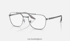 rb6485 optiek gepolijst brons XX46DZ2171 Heren Ray-Ban bril