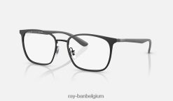 rb6486 optiek mat zwart XX46DZ1986 Heren Ray-Ban bril