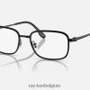 rb6495 optiek gepolijst zwart XX46DZ1721 Heren Ray-Ban bril