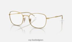 rb6497 optiek gepolijst goud XX46DZ1672 Heren Ray-Ban bril
