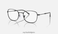 rb6497 optiek gepolijst zwart XX46DZ1674 Heren Ray-Ban bril