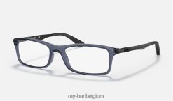 rb7017 optiek gepolijst transparant blauw XX46DZ1911 Heren Ray-Ban bril