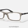 rb7017 optiek gepolijst transparant grijs XX46DZ1910 Heren Ray-Ban bril