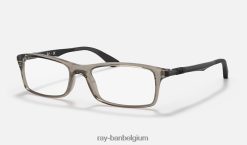 rb7017 optiek gepolijst transparant grijs XX46DZ1910 Heren Ray-Ban bril