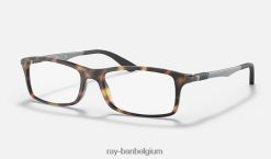 rb7017 optiek mat havanna XX46DZ1907 Heren Ray-Ban bril